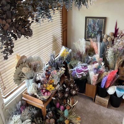 Inside Creative Dried Flowers Shop